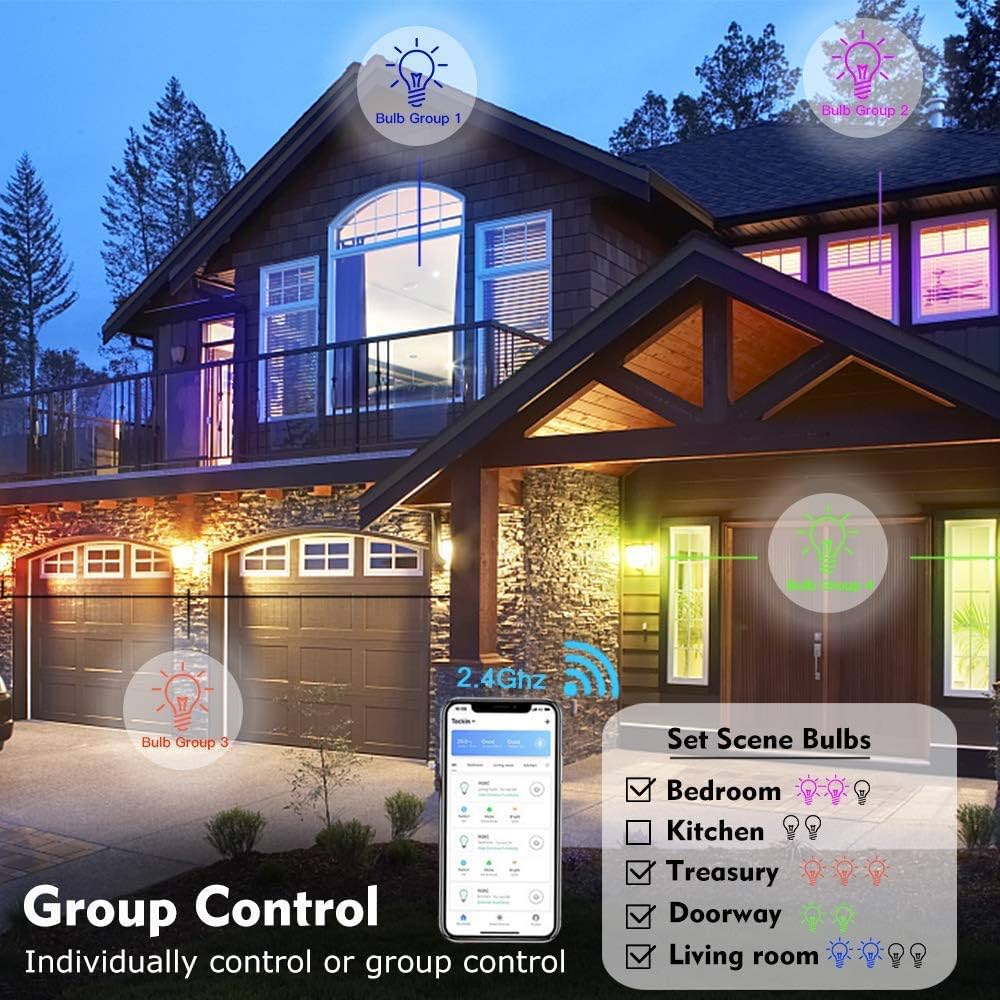 Smart bulb with voice control