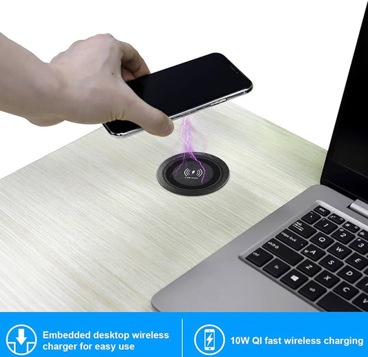 Desktop wireless charger Dual USB