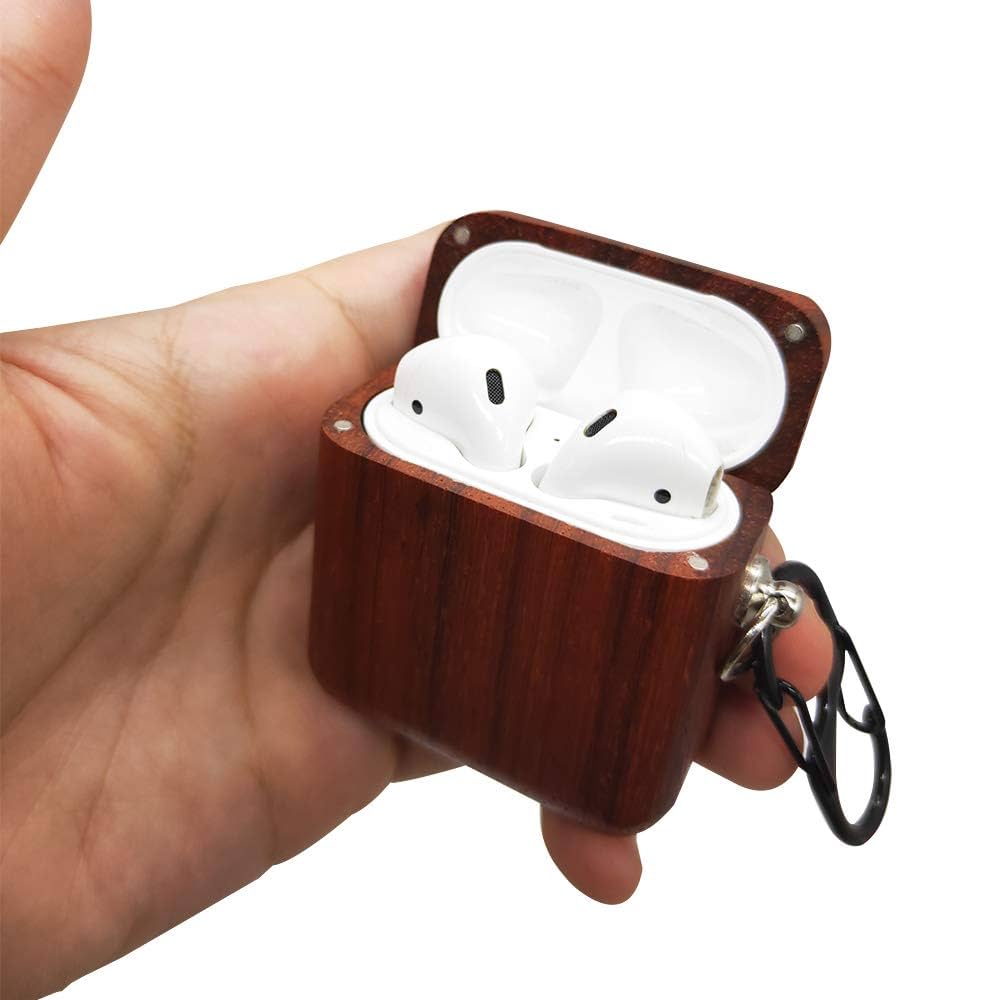 AirPods case by real wood