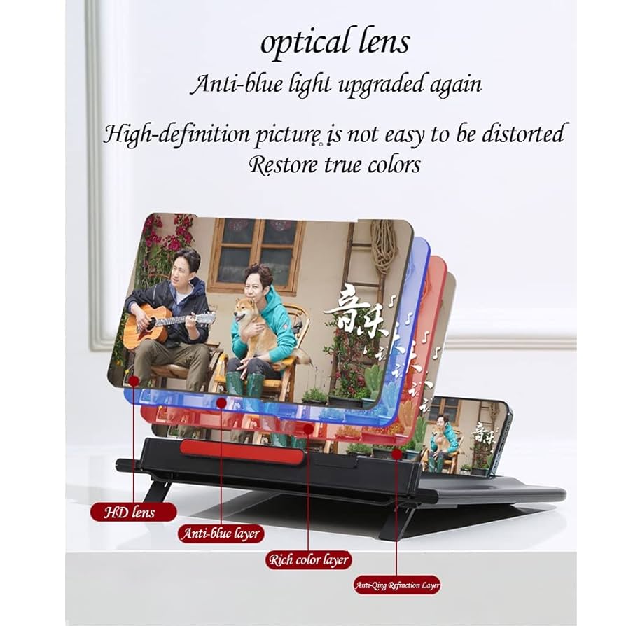 Screen enlarger ultra-clear 3D