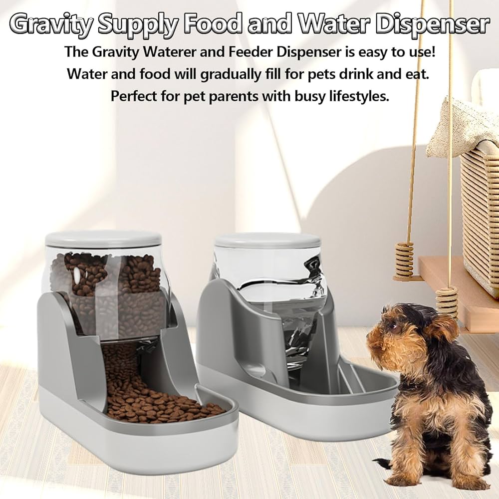 Pet feeding dispenser