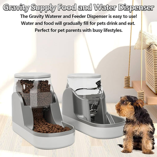 Pet feeding dispenser