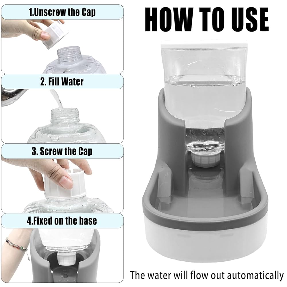 Pet feeding dispenser