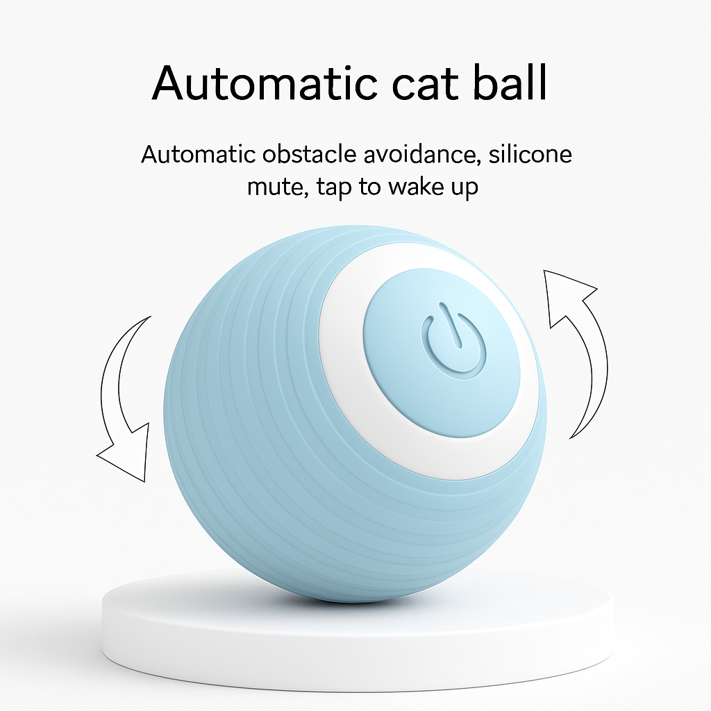 Automatic Cat Teasing Ball