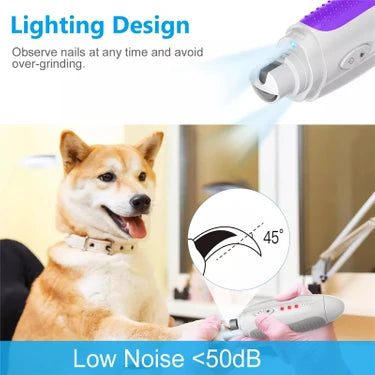 Electric nail grinder for pets