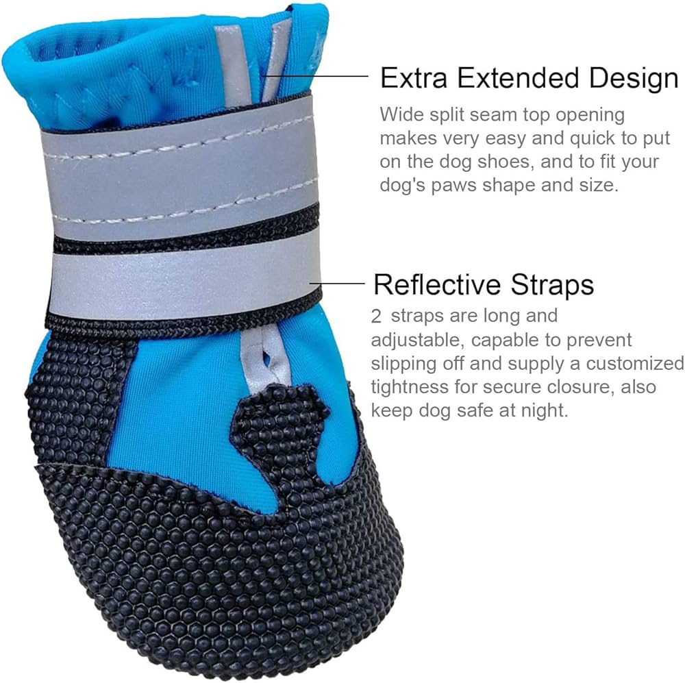 Comfortable dog shoes
