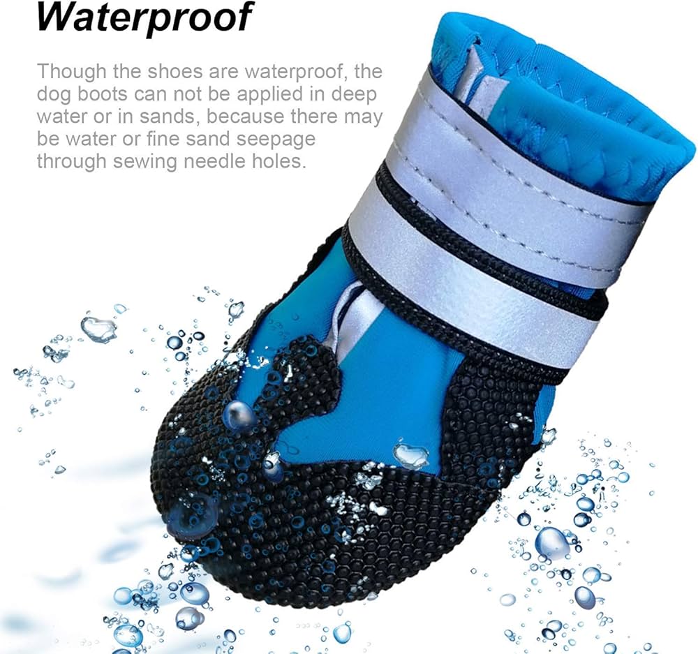 Comfortable dog shoes