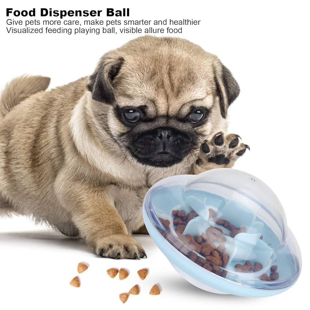 Food dispenser ball for pets