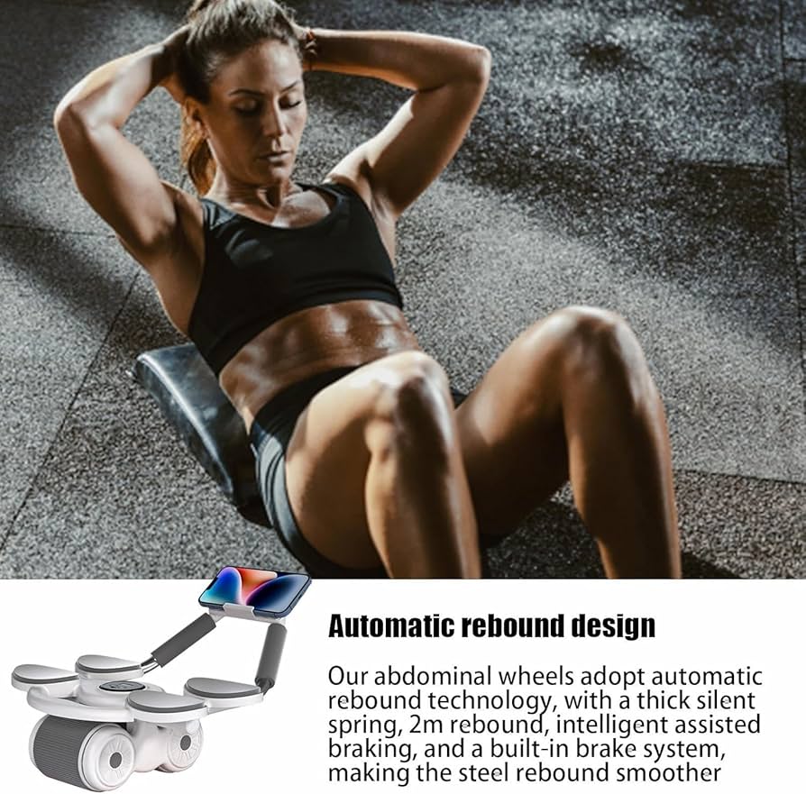 Automatic abdominal trainer