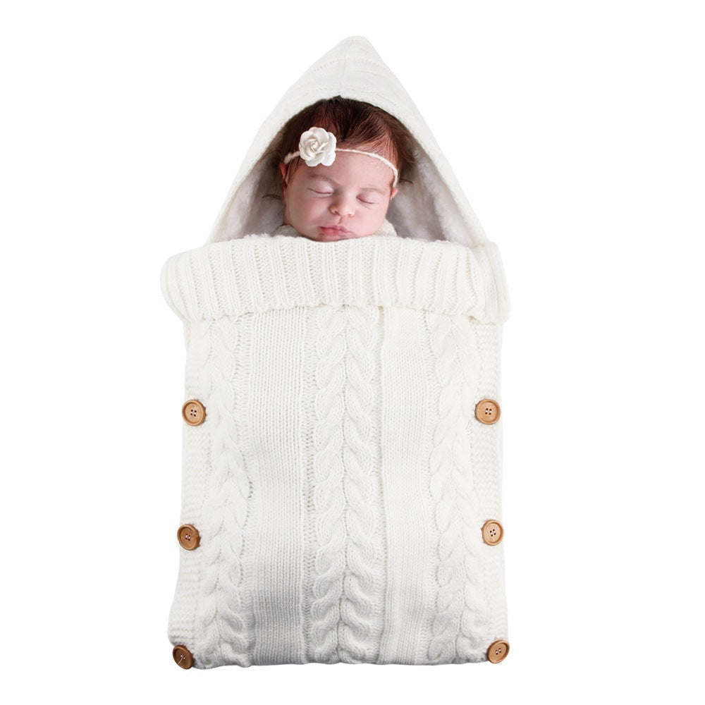 Warm sleeping bag for baby