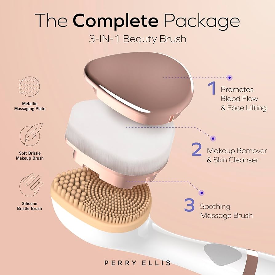 Multifunctional face wash brush