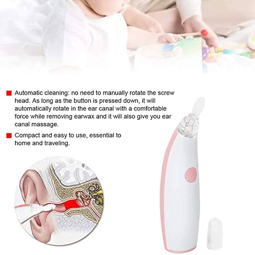 Rotating Earwax Vacuum Cleaner