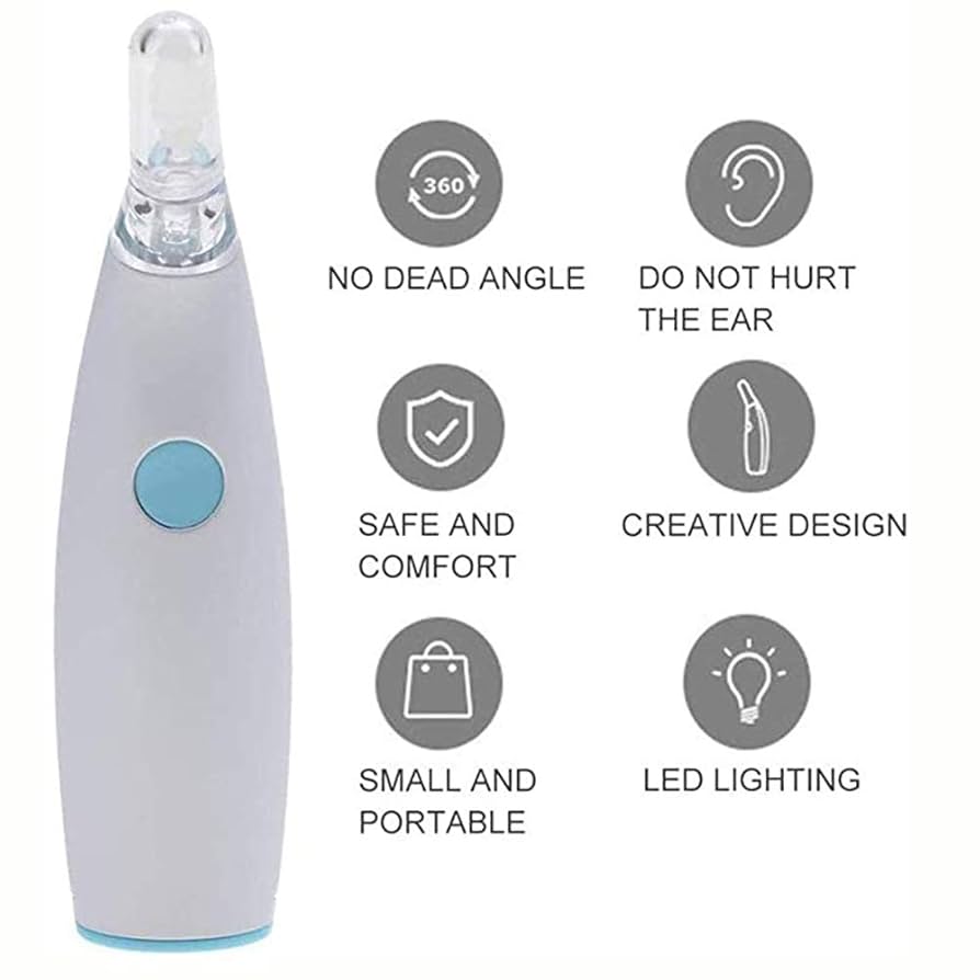 Rotating Earwax Vacuum Cleaner