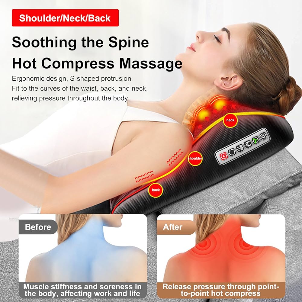 Back lumbar spine massage