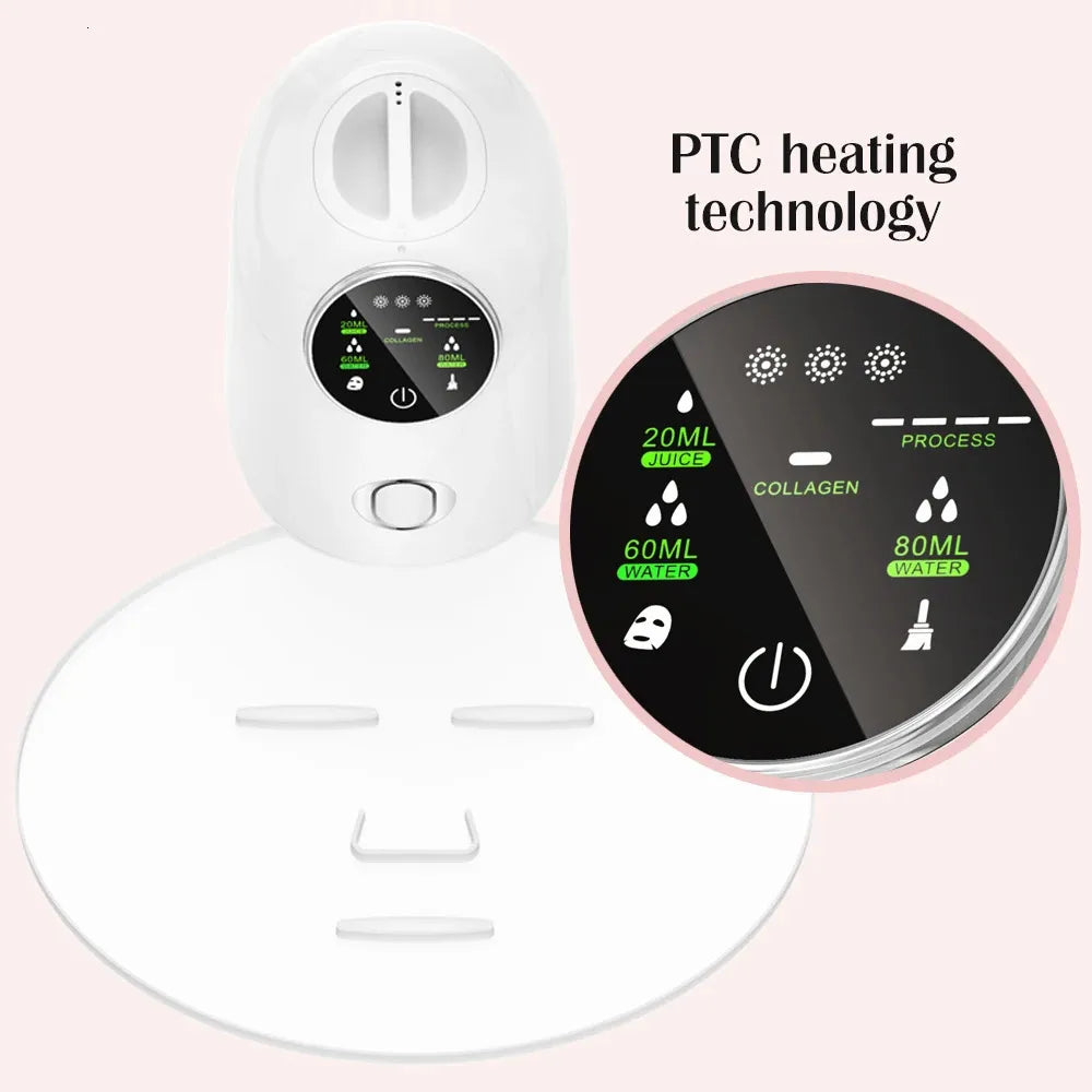 Machine for homemade facial mask