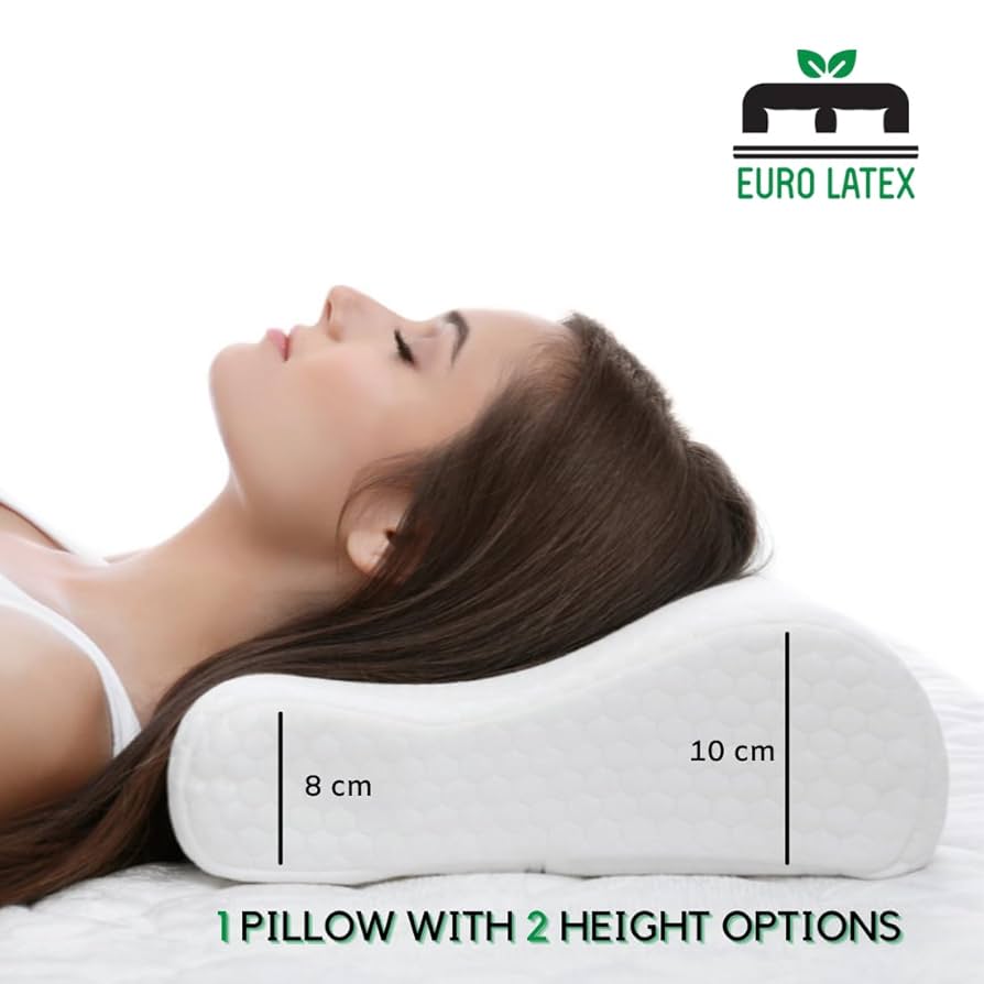 Orthopedic sleep pillows for cervical spine
