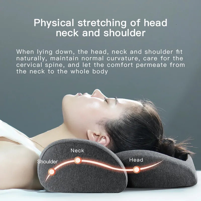 Orthopedic sleep pillows for cervical spine