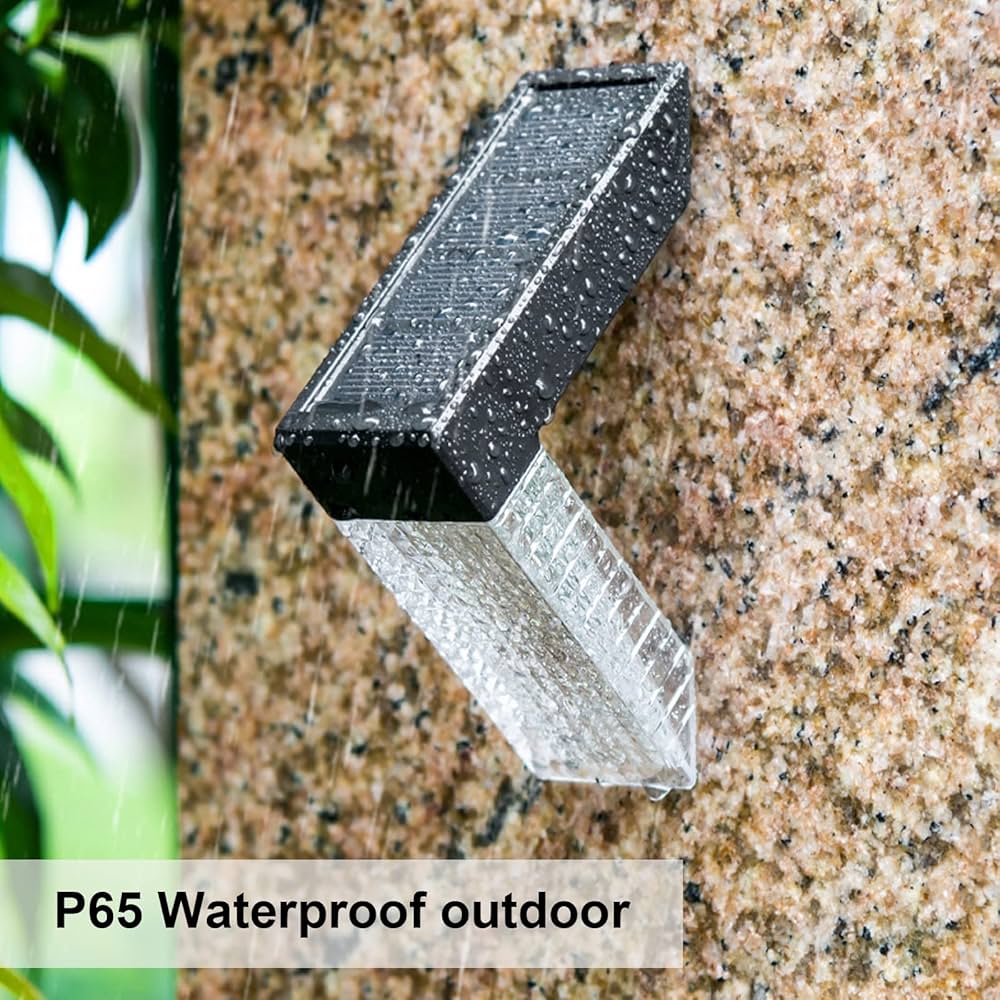 Waterproof deck light with LED solar