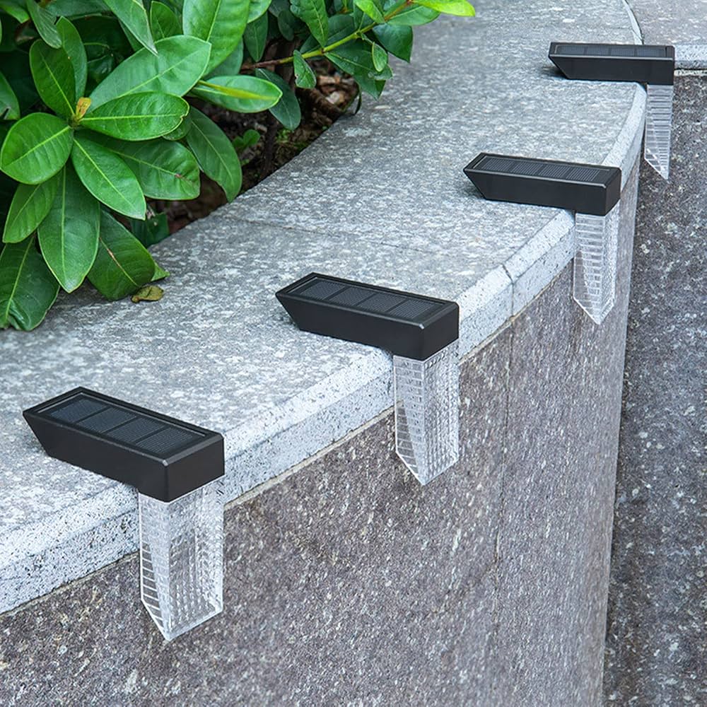 Waterproof deck light with LED solar