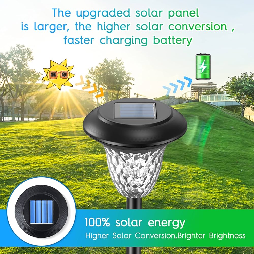Solar lights for lawn