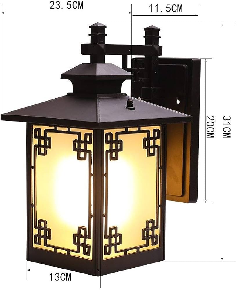 Wall lamp Asian style