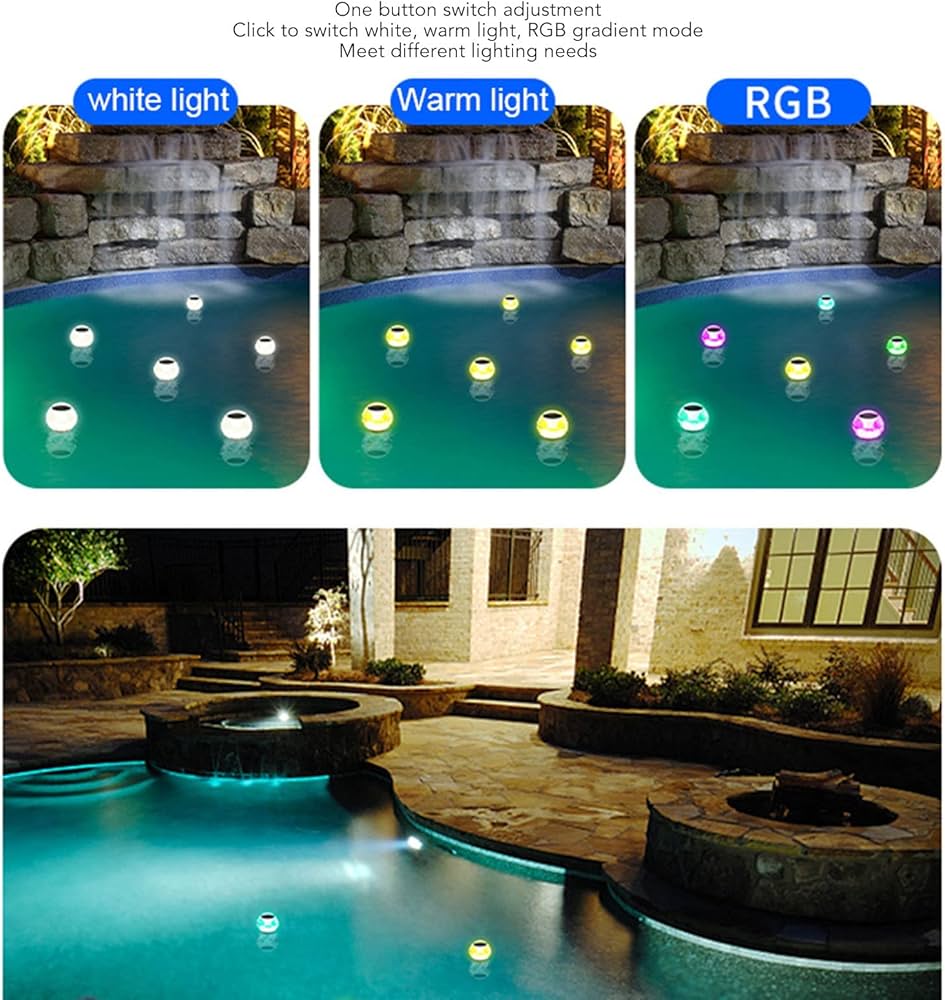 Waterproof float Solar lamps