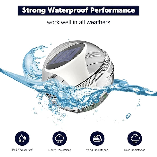 Waterproof float Solar lamps