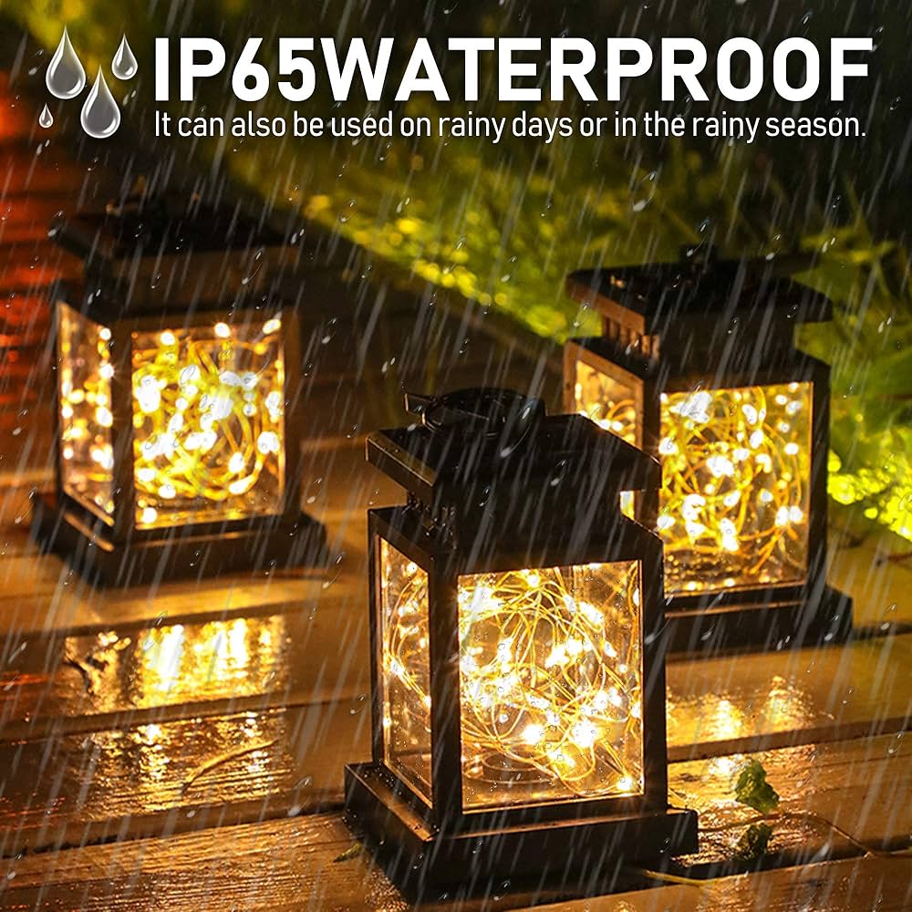 Solar lanterns waterproof