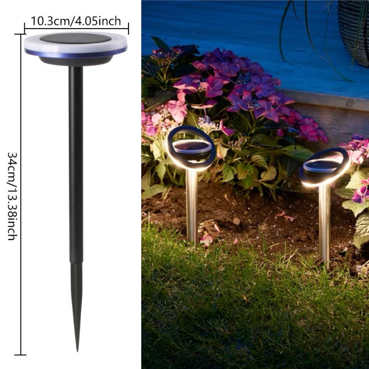 Rotating solar lamp lighthouse