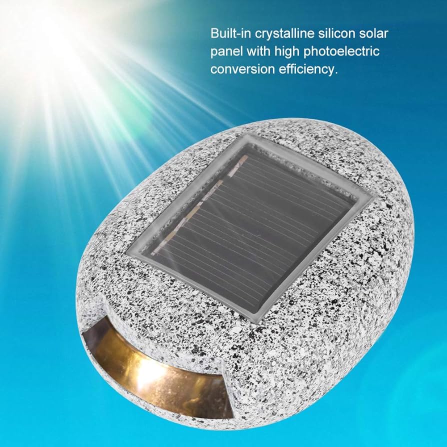 Waterproof solar lamp for poolside