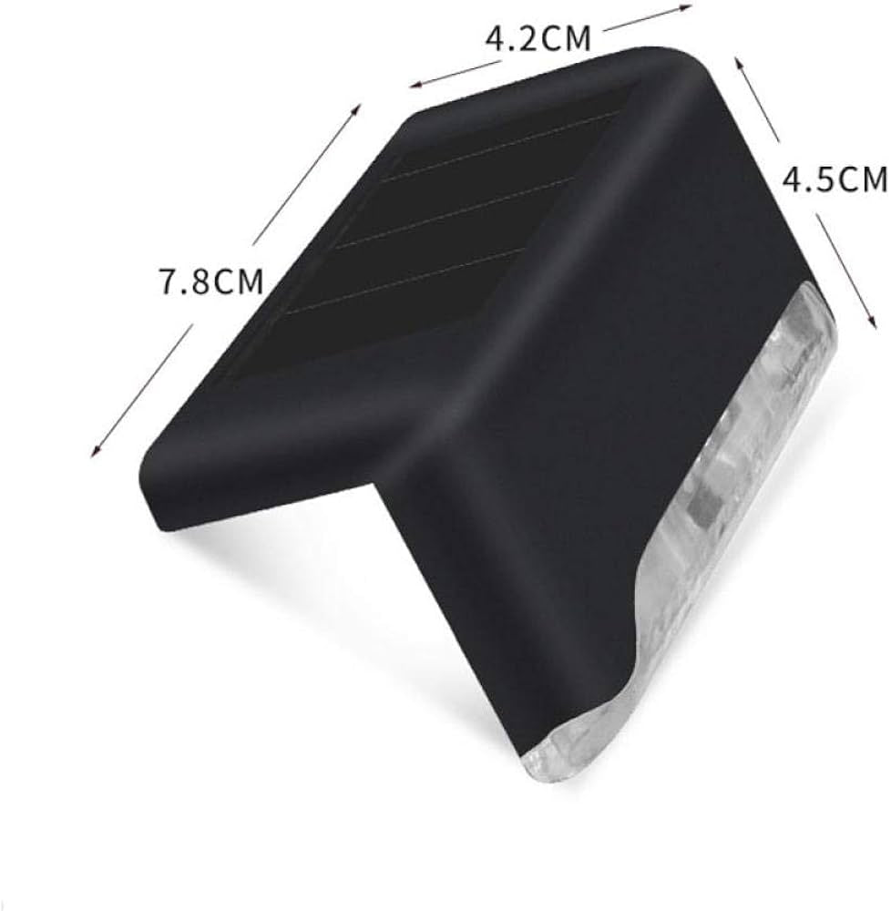 Courtyard stair solar lights