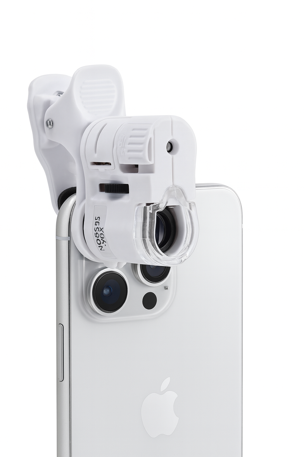 Digital microscope camera with LED light for cellphone