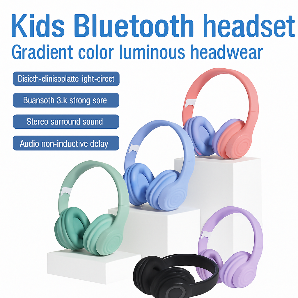 Kids Bluetooth headset