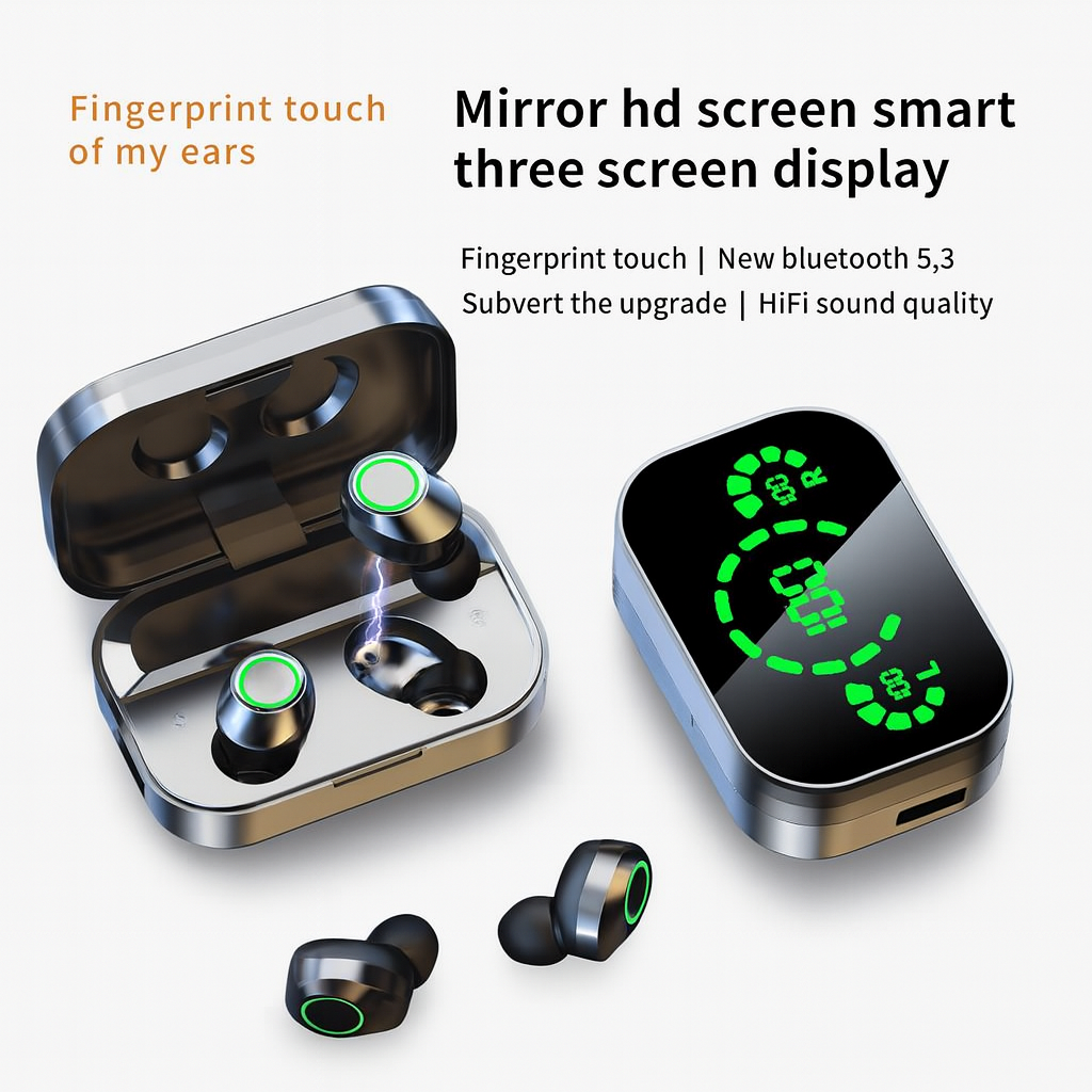 Bluetooth headphones with Powerbank