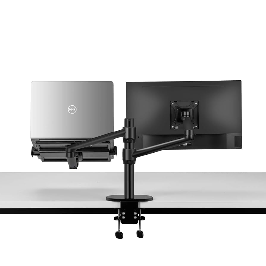 Desk stand for computer monitor