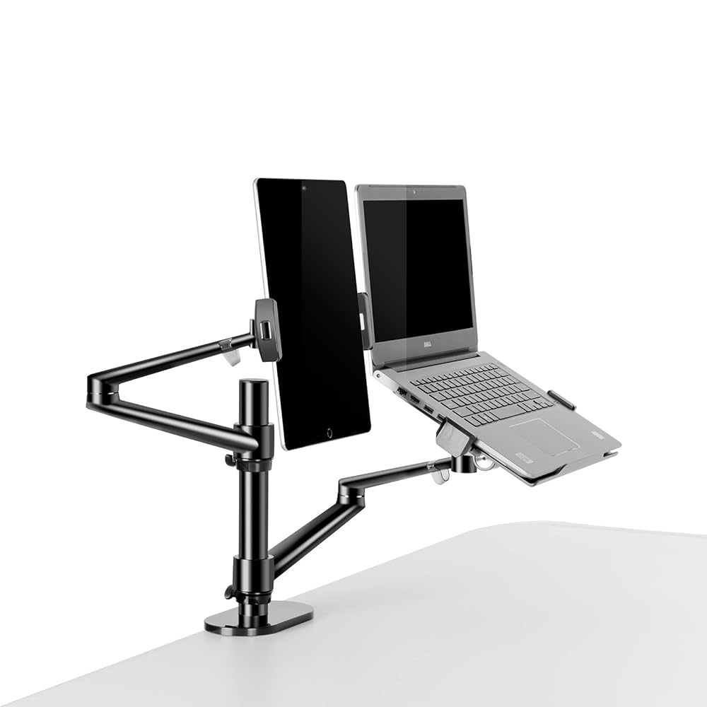 Desk stand for computer monitor