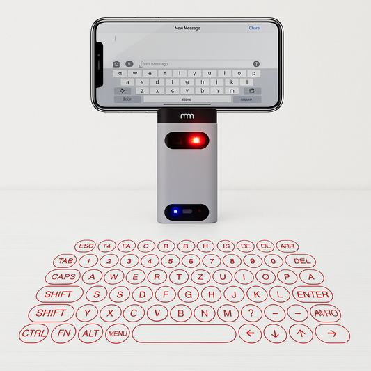 Laser projection keyboard bluetooth
