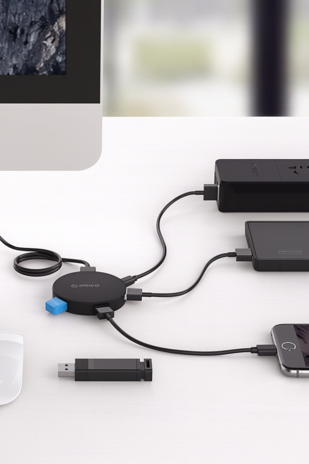 USB splitter 4 ports