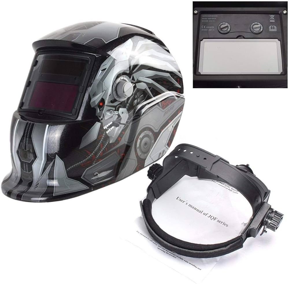 Welding mask with LCD solar