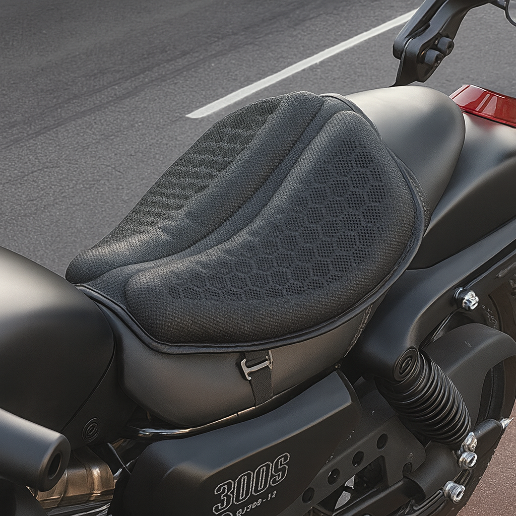 Seat cushion for motorcycle