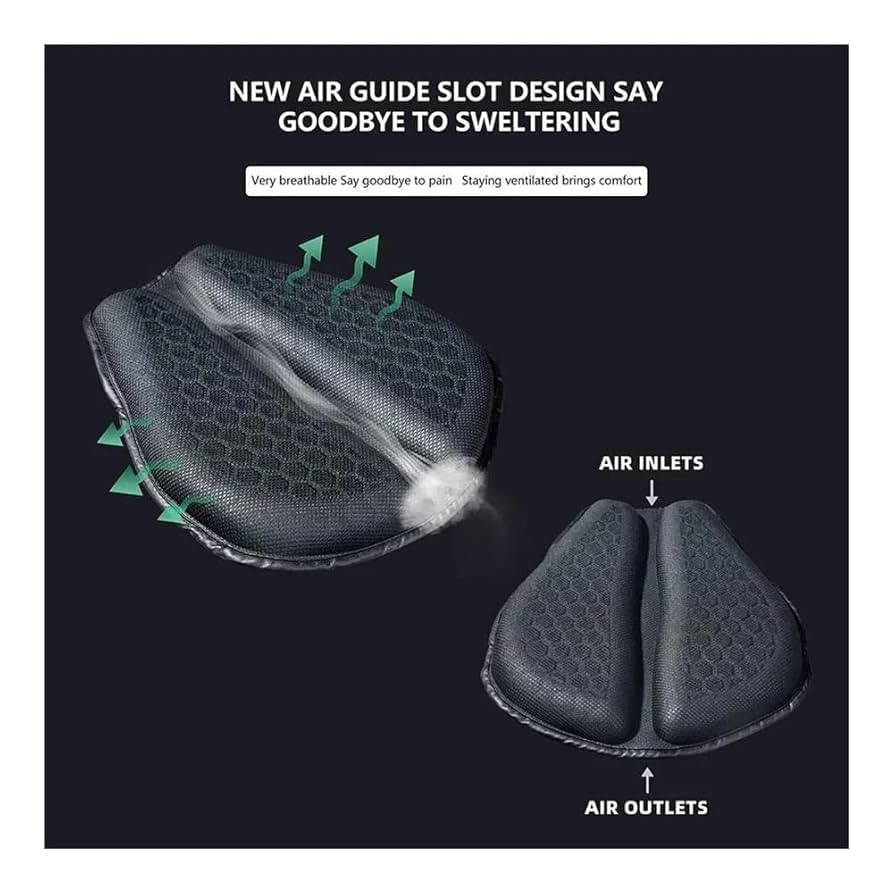 Seat cushion for motorcycle