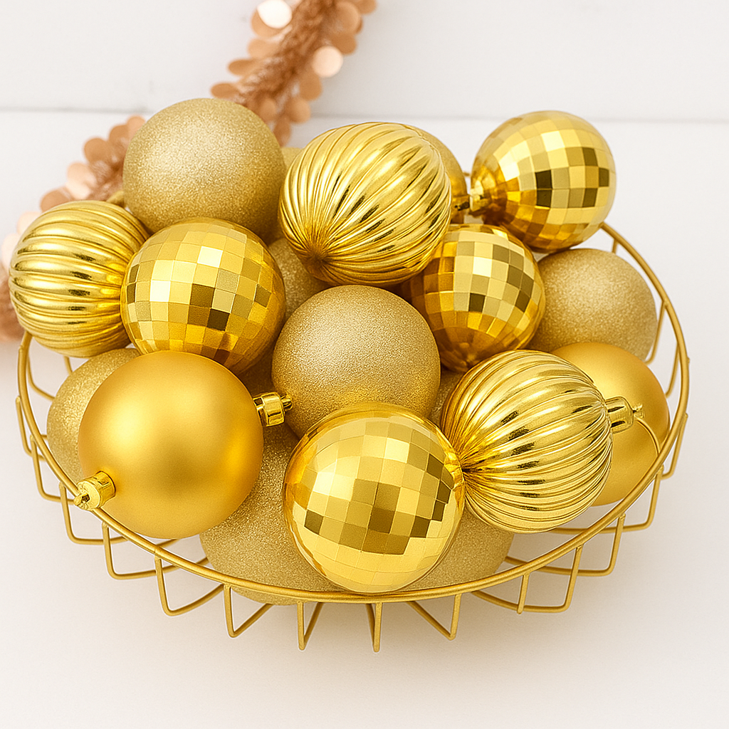 Christmas balls 34 pcs
