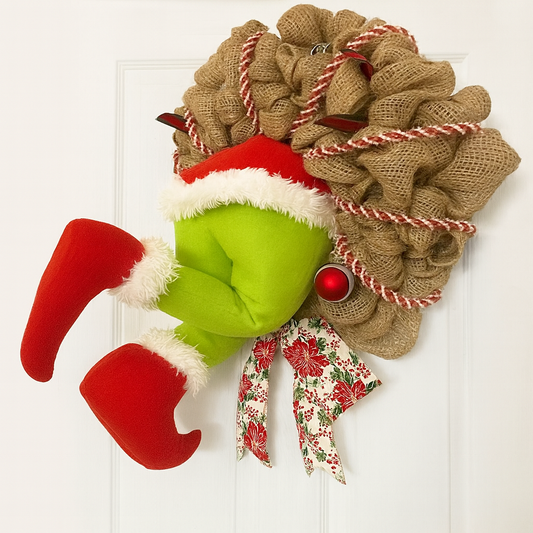 Door hanging decor Grinch