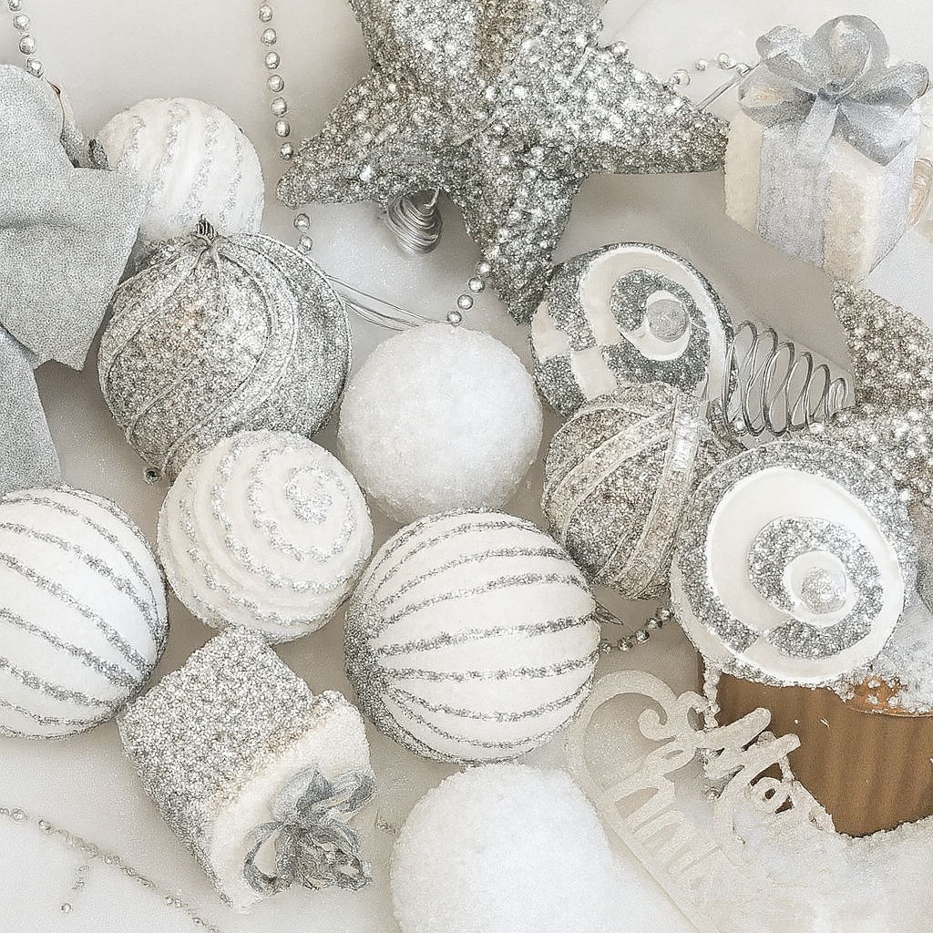 Christmas tree decorated balls shatterproof