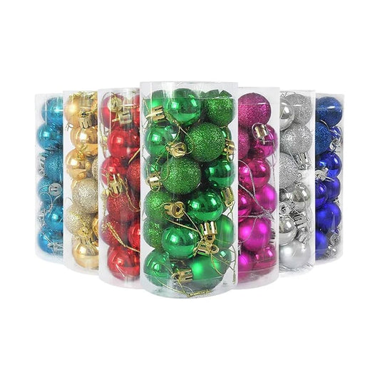 Christmas decoration balls shiny matte