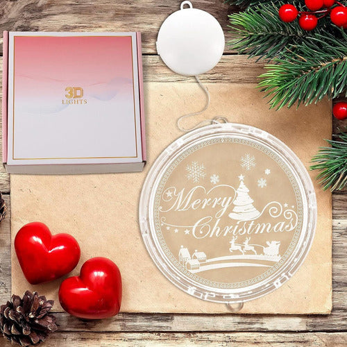 Hanging christmas led lights