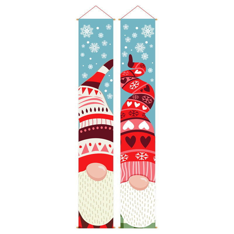 Christmas hanging banner