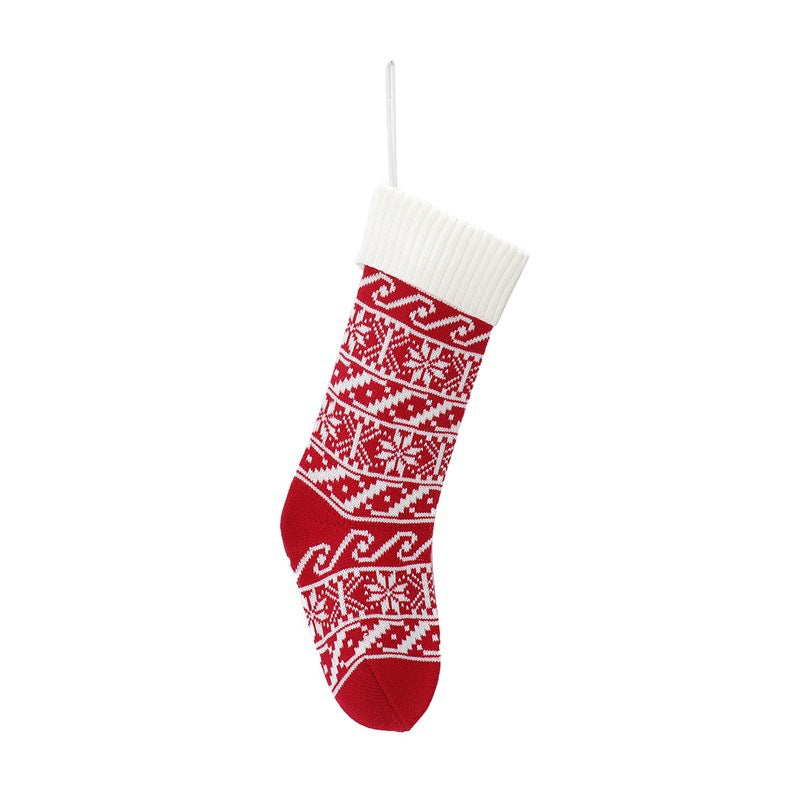 Christmas decorations wool socks