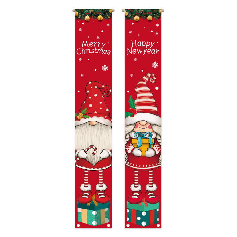 Christmas hanging banner