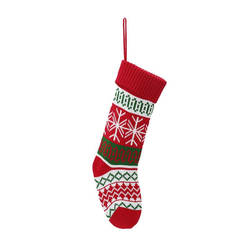 Christmas decorations wool socks